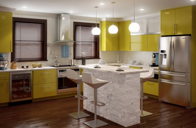 Bishop Cabinets - Contemporary